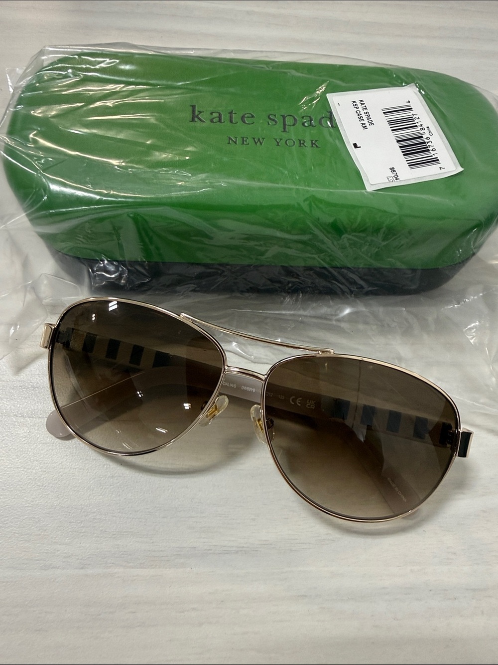 kate spade Gold Aviator Sunglasses dalia/s